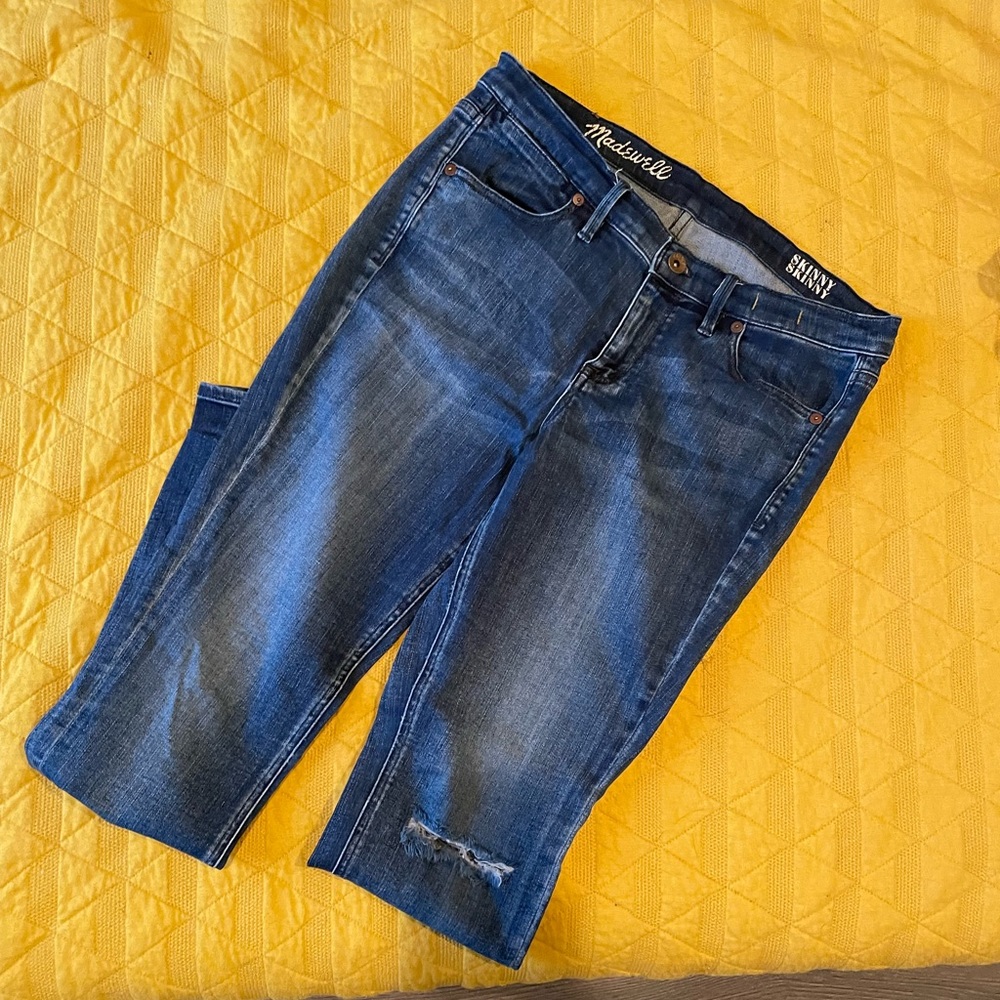 Madewell distressed jeans